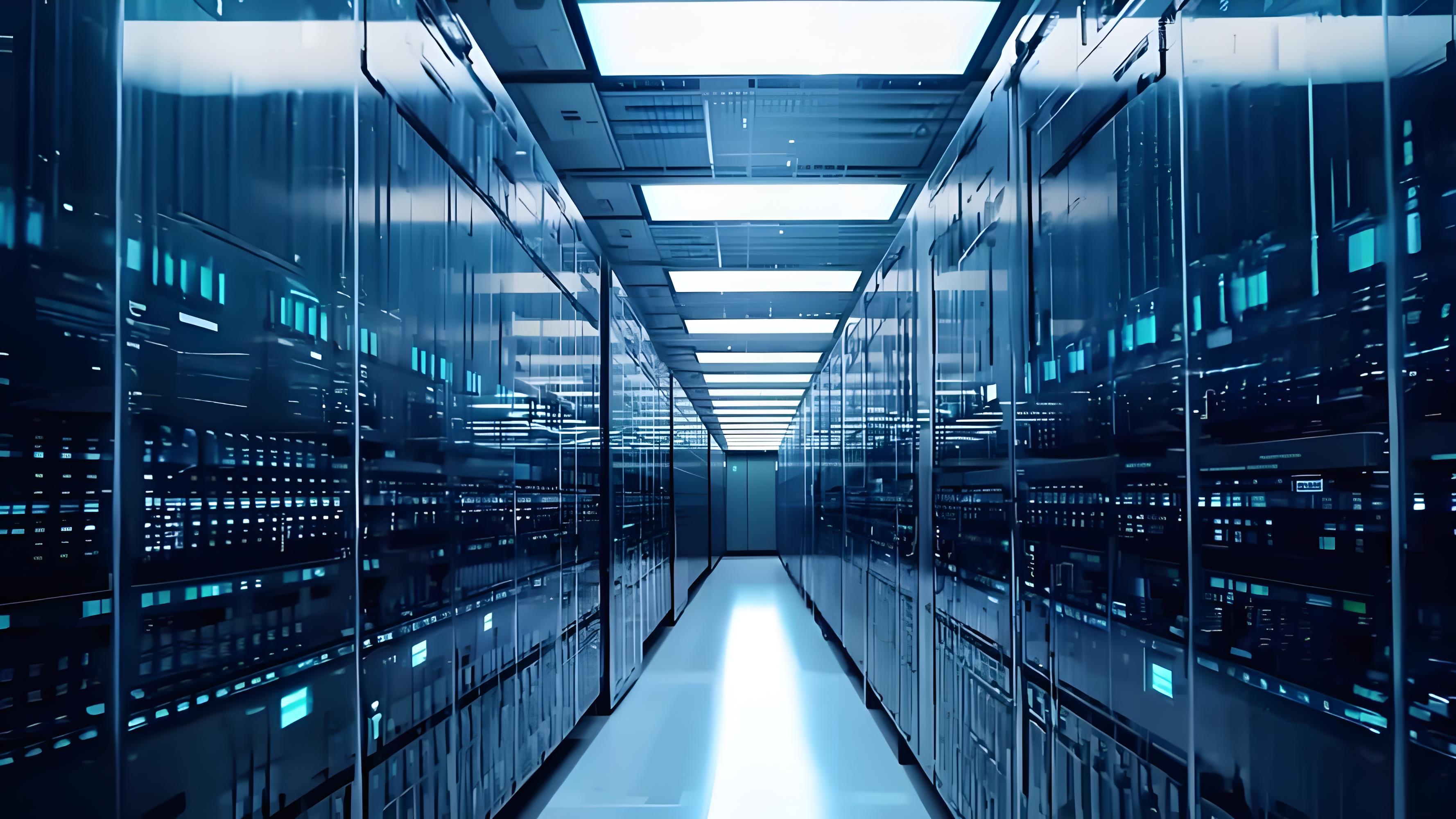 某区政府数据中心一体化智能运营平台运维总览界面